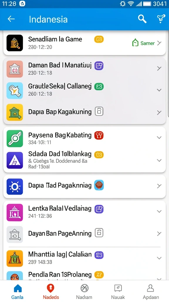 68idn - Screenshot aplikasi 68IDN memperlihatkan fitur interaksi komunitas yang baru.
