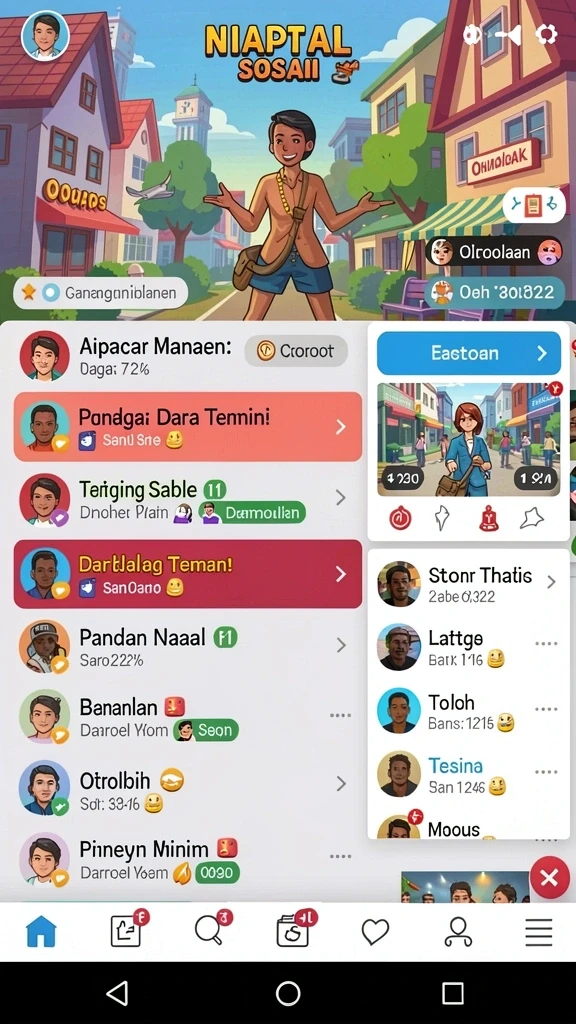 8728slots - Tampilan antarmuka yang menarik dan mudah digunakan.