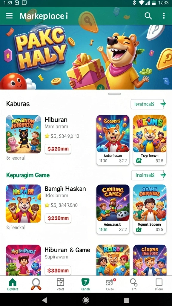 coloksgp - Tampilan pengguna yang sederhana dan intuitif.