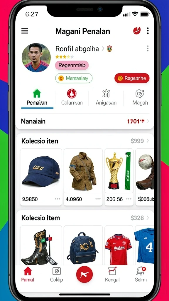 hartaspin - Tampilan grafis HARTASPIN yang mencolok dan menarik.