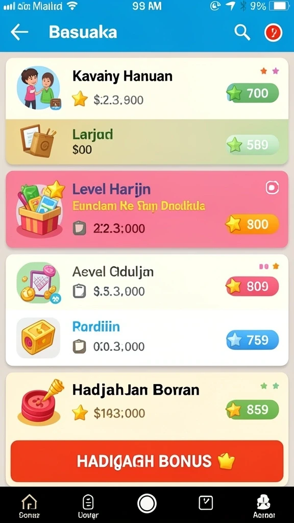 zavonzo - Tampilan antarmuka yang menarik dan mudah digunakan.
